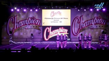 Pittsburgh Poison All Stars - Venom [2024 L2 Senior - D2 Day 2] 2024 Champion Cheer and Dance Grand Nationals