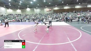 58 lbs Consolation - Rich Thompson, Nor Cal's Finest Wr Ac vs Preston Klahn, Grizzly Express WC