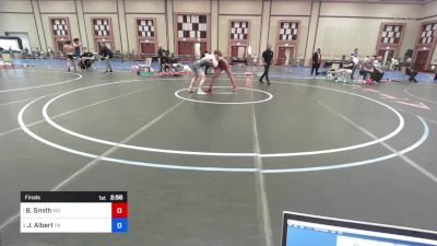165 lbs Final - Benjamin Smith, Md vs Jackson Albert, Pa