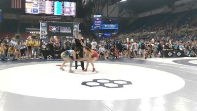 100 lbs Champ. Rd Of 64 - Jasmine Brucato, New York vs Ana Mendoza, West Virginia