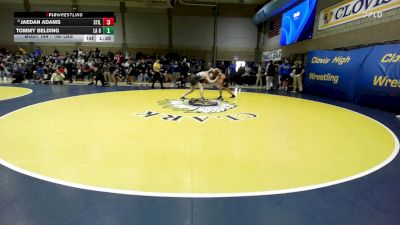 160 lbs Round Of 32 - Jaedan Adams, Stillwater (OK) vs Tommy Belding, La Grande (OR)