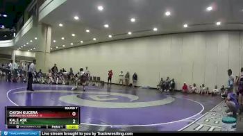 132 lbs Round 7 (8 Team) - Kale Ask, SD Blue vs Caydn Kucera, Nebraska Big Kahunas