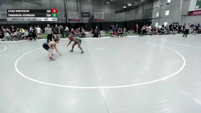 150 lbs Cons. Rd Of 32 - Chaz Erickson, Cornerstone Wrestling Club vs Tamarion Johnson, Tennessee