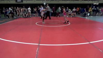 95 lbs 5th Place - Hayley Everitt, Georgetown vs Kyla Stone, Lancaster