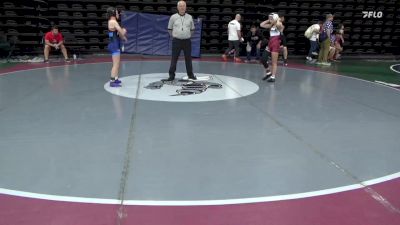 95 lbs Final - Lizzy Freeland, Clearfield vs Jacie Bash, Falls Creek