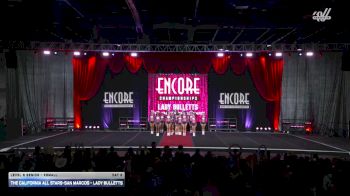 The California All Stars-San Marcos - Lady Bulletts [2025 L6 Senior - XSmall Day 2] 2025 Encore Grand Nationals