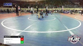 92 lbs Round Of 16 - Thane Abaroa, Cardinal Wrestling Club vs Lucas White, Highlander Youth