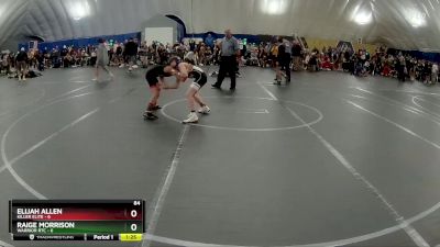 84 lbs Round 1 (8 Team) - Elijah Allen, Killer Elite vs Raige Morrison, Warrior RTC