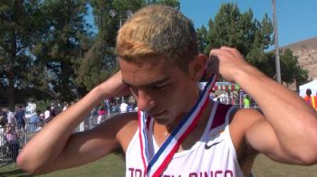 Tal Braude says its all about positioning after running #4 all-time at Mt. SAC