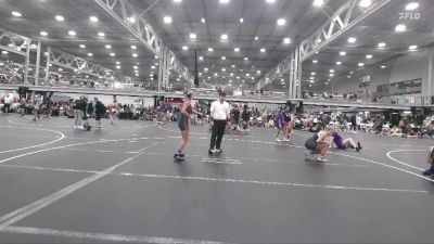 130 lbs Round 1 (6 Team) - Emma Rial, South Side WC vs Abby Williard, Wrecking Crew Dream Crushers