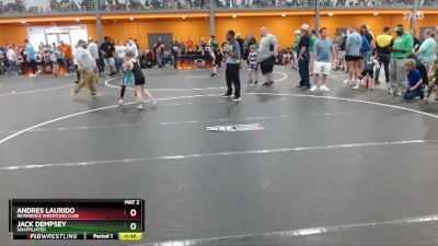 60 lbs Cons. Round 2 - Andres Laurido, Reverence Wrestling Club vs Jack Dempsey, Unaffiliated