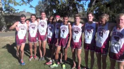 Chico State men talk about their perfect score victory at 2013 CCAA XC Championships