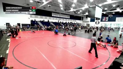 98 lbs 3rd Place Match - Aiden DiFrancisco, Poway Elite vs Aaron Mendez, Stealth Wrestling Club
