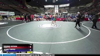 170 lbs Placement Matches (16 Team) - Dominic Dotson, SDIKWA vs Ayden Cortez, CVWA