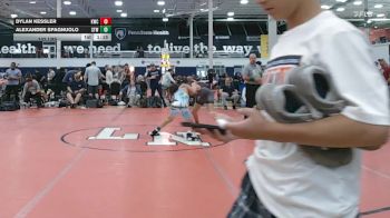 102 lbs Final - Dylan Kessler, Kraken Grizzly - HSC vs Alexander Spagnuolo, Shore Thing - HSC