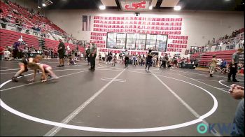 51-54 lbs Semifinal - Rally Smith, Hinton Takedown Club vs Arielle Wylie, Tuttle Wrestling