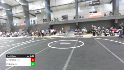 130 lbs Semifinal - Lucas Martinez, Regulators Wrestling Club vs Paul Smith, Independent