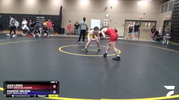 160 lbs 3rd Place Match - Jack Lewis, Sebolt Wrestling Academy vs Maddox Nelson, SWIFT Wrestling Club