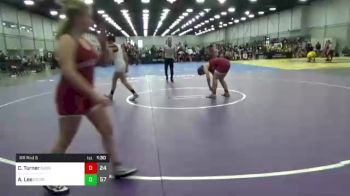 175 lbs Rr Rnd 5 - Cilee Turner, Sooners Crimson vs Angel Lee, Cowgirls Orange