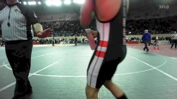 130 lbs Round Of 64 - Tuff Halford, Mangum Wrestling vs Khoner Brown, Bixby