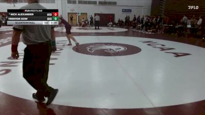 174 lbs Quarterfinal - Nick Alexander, Augsburg vs Trenton Dow, Augsburg