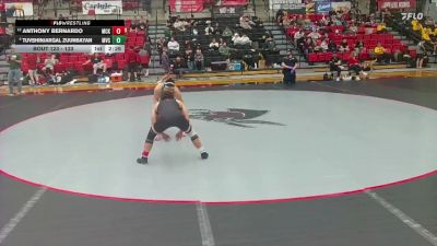 133 lbs Quarterfinal - Anthony Bernardo, McKendree vs Tuvshinjargal Zuunbayan, Missouri Valley