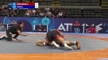 92 kg 1/2 Final - Amirsam Mohammadi, Iran vs Ahmet Uzun, Turkiye