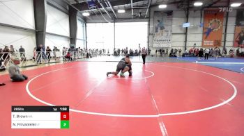 285 lbs Round Of 32 - Thomas Brown, MA vs Nai Filivaolelei, UT