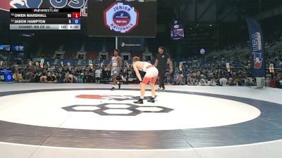 132 lbs Champ. Rd Of 32 - Owen Marshall, Washington vs Jason Hampton, Illinois