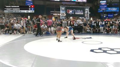 145 lbs Champ. Rd Of 32 - Marli Denmark, Texas vs Trinity Roberts, Tennessee