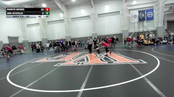 130 lbs Quarterfinal - Rowyn Moses, Bear River vs Ana Scoville, Box Elder