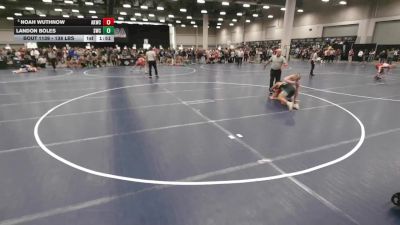 138 lbs Champ. Rd Of 64 - Noah Wuthnow, Abilene Kids Wrestling Club vs Landon Boles, Standfast Wrestling Club