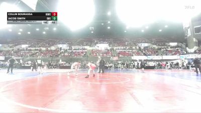 122 lbs 3rd Place Match - Jacob Smith, Billings Wrestling Club vs Collin Bourassa, Team Real Life