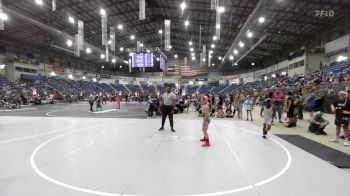 72 lbs Semifinal - Ava Luis, Bear Cave WC vs Peyton Sargent, 308 Wr Acd