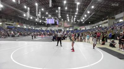 72 lbs Semifinal - Ava Luis, Bear Cave WC vs Peyton Sargent, 308 Wr Acd