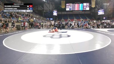 235 lbs Cons. Sub-rd Of 16 - Ellianna Schendel, MN vs Katherine Luna, CA