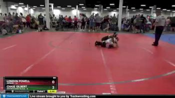 64 lbs Round 2 (10 Team) - London Powell, Armory vs Chase Gilbert, Distinguished Black