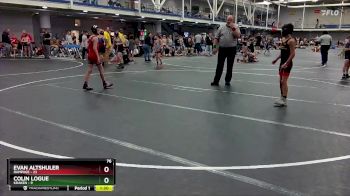 76 lbs Round 3 (8 Team) - Evan Altshuler, Rampage vs Colin Logue, Kraken
