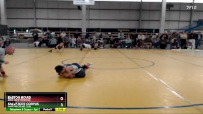 60-65 lbs Cons. Round 1 - Salvatore Corpus, Hawk Wrestling Club vs Easton Byard, Kuna Klub Wrestling