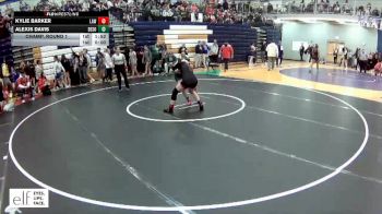 155 lbs. Champ. Round 1 - Kylie Barker, Lawson vs Alexis Davis, DeSoto