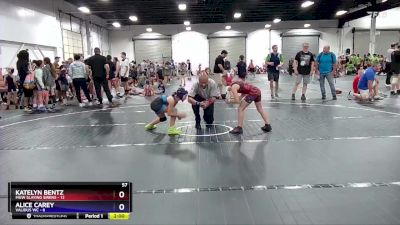 70 lbs Round 4 (8 Team) - Katelyn Bentz, MGW Slaying Sirens vs Alice Carey, Validus WC