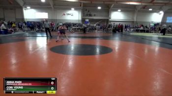 120 lbs Semifinal - Cori Young, OLENTANGY vs Anna Madi, BRECKSVILLE-BROADVIEW HTS