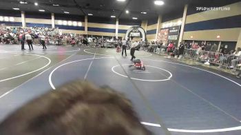 66 lbs Consi Of 4 - Riley Tarnow, Powerline WC vs Achilles Martinez, Grindhouse WC