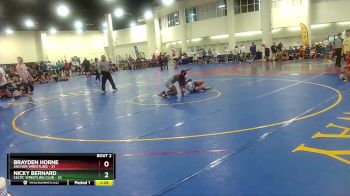 175 lbs Round 1 (10 Team) - Nicky Bernard, Celtic Wrestling Club vs Brayden Horne, Anchor Wrestling