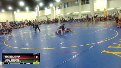 175 lbs Round 1 (10 Team) - Nicky Bernard, Celtic Wrestling Club vs Brayden Horne, Anchor Wrestling