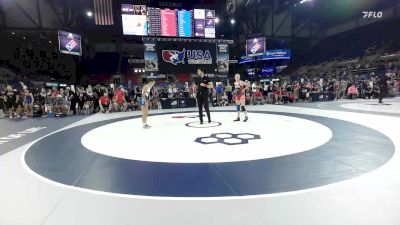 110 lbs Champ. Rd Of 64 - Teagan McKinney, OH vs Ali Svancara, ID