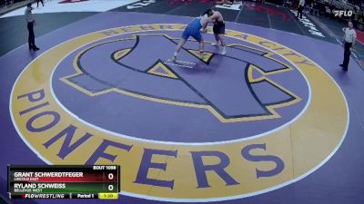 Champ. Round 1 - Grant Schwerdtfeger, Lincoln East vs Ryland Schweiss, Bellevue West
