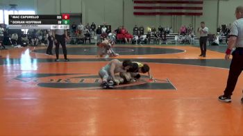 125 lbs Semifinal - Mac Cafurello, Roanoke College vs Dorian Hoffman, Baldwin Wallace