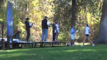 Individual women's awards ceremony at 2013 CCAA XC Championships