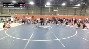 140 lbs Rr Rnd 5 - Dylan Harshman, Maine Hammahs - MSE vs Micah Engelman, Mat Assassins Red - MSE